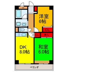 セントポリア東花園の物件間取画像